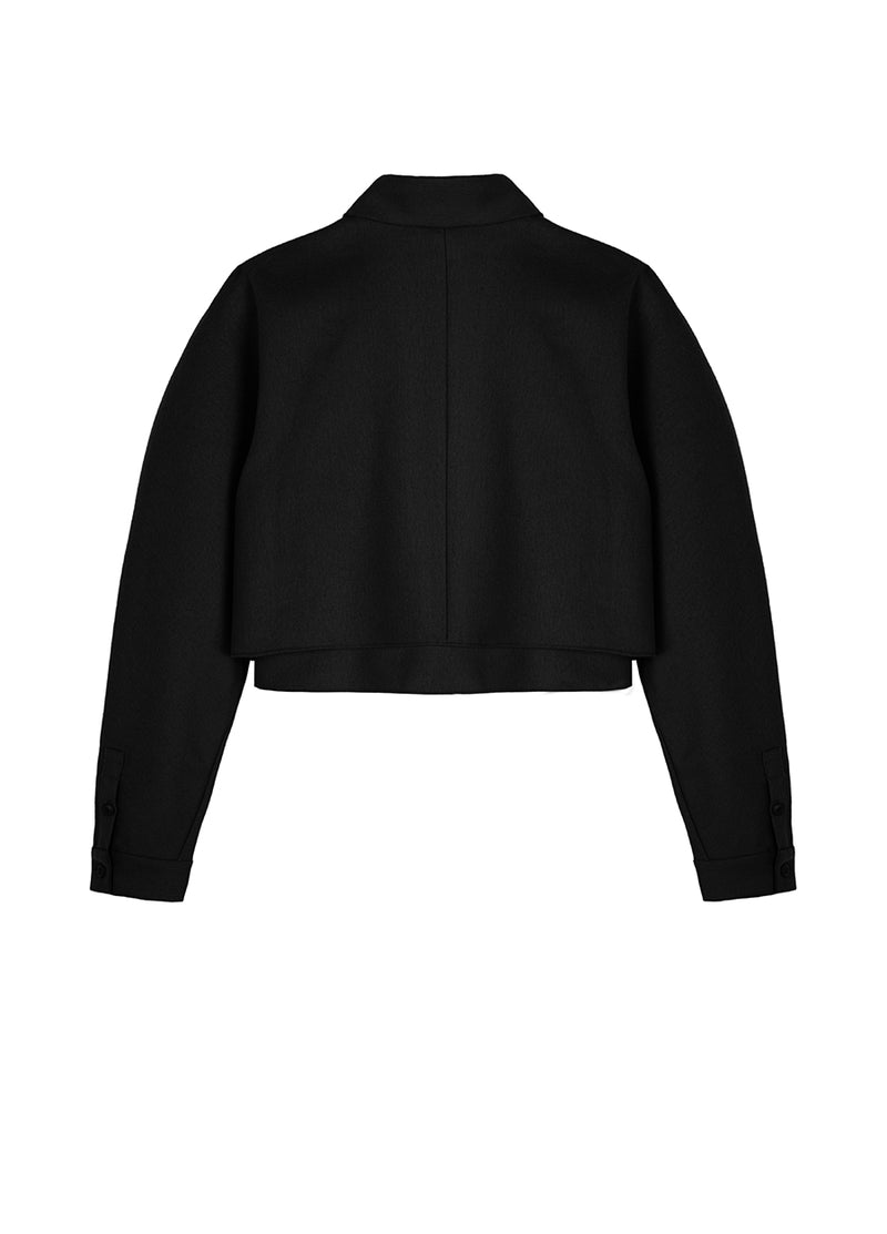 Coat / JNBY Cropped Wool Jacket