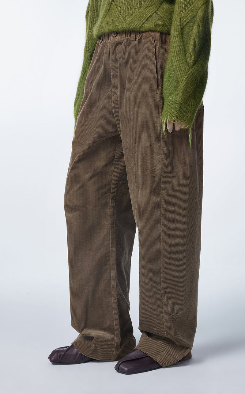 Pants / JNBY Relaxed Cotton Wide-leg Pants