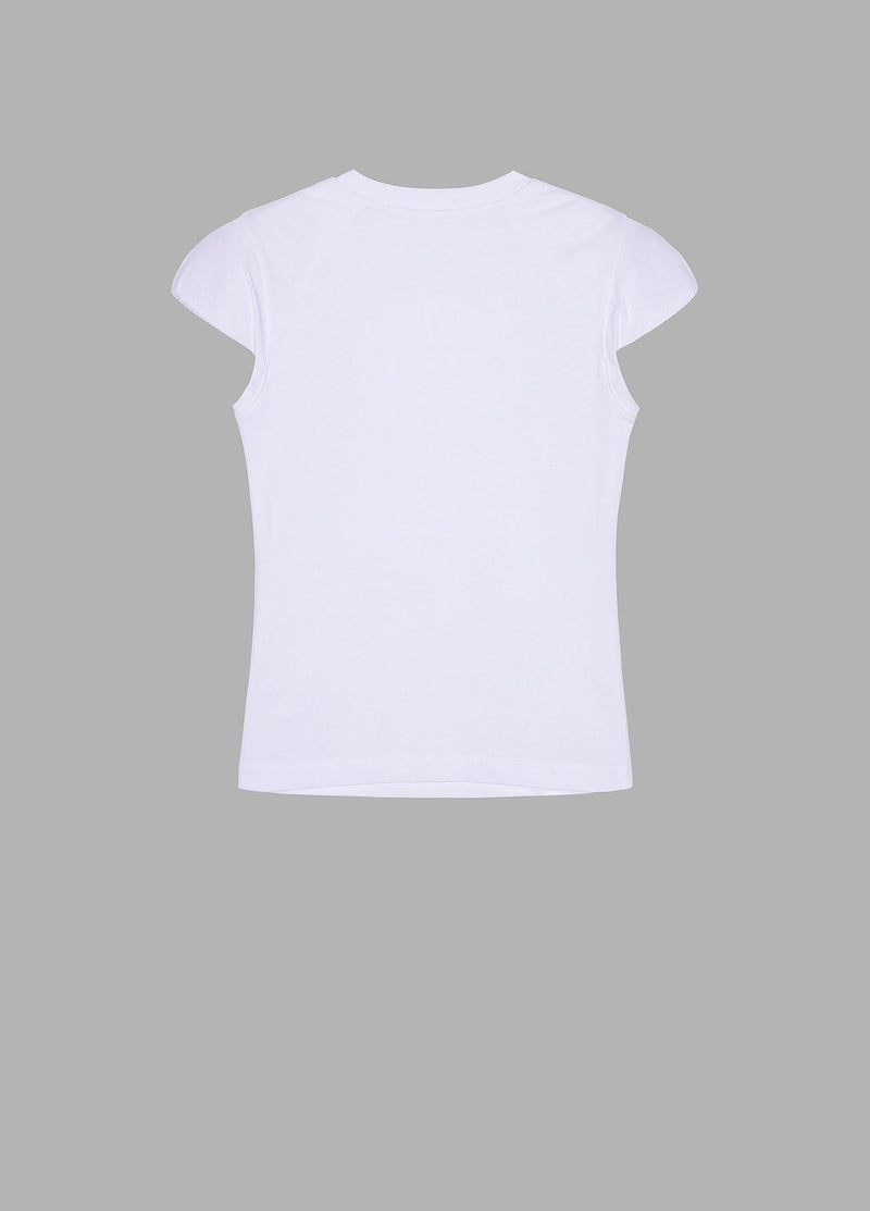 T-Shirt / JNBY Solid Short Sleeve T-Shirt (100% Cotton)