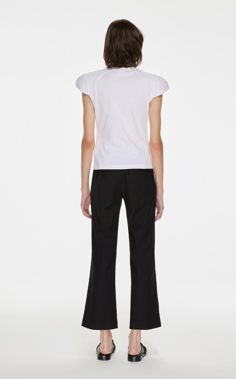 T-Shirt / JNBY Solid Short Sleeve T-Shirt (100% Cotton)