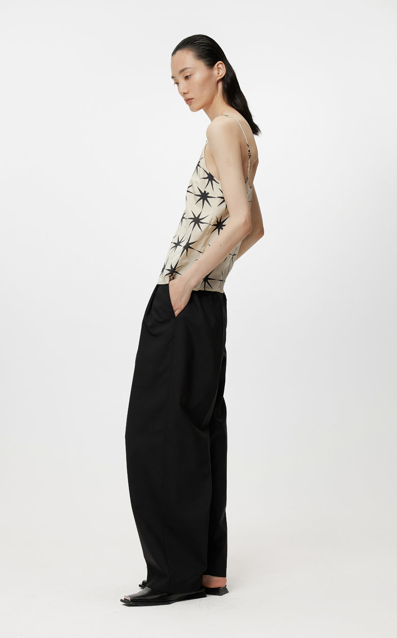 Pants / JNBY All-match Classic High-waist Straight-leg Loose Fit Pants