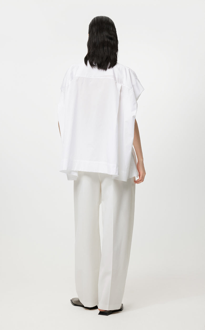Pants / JNBY All-match Classic High-waist Straight-leg Loose Fit Pants