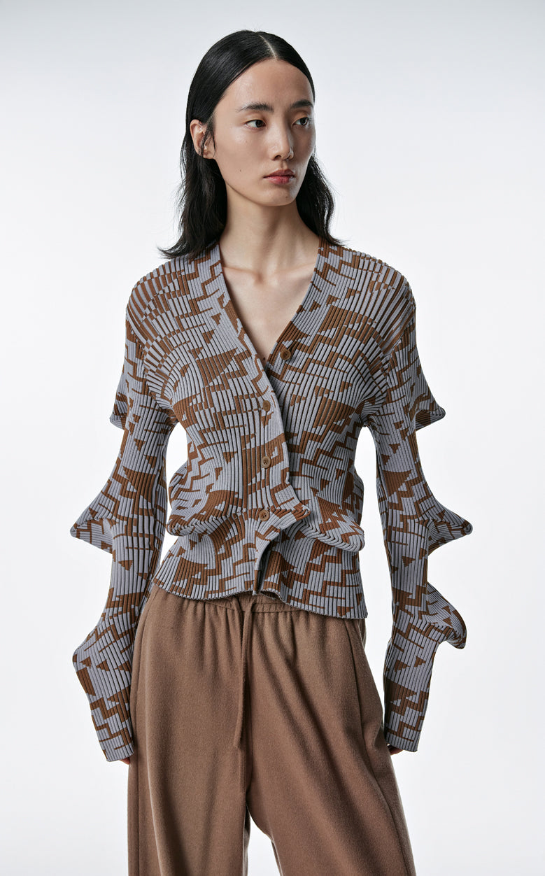 Sweater / JNBY V-neck Classic Sweater Brown