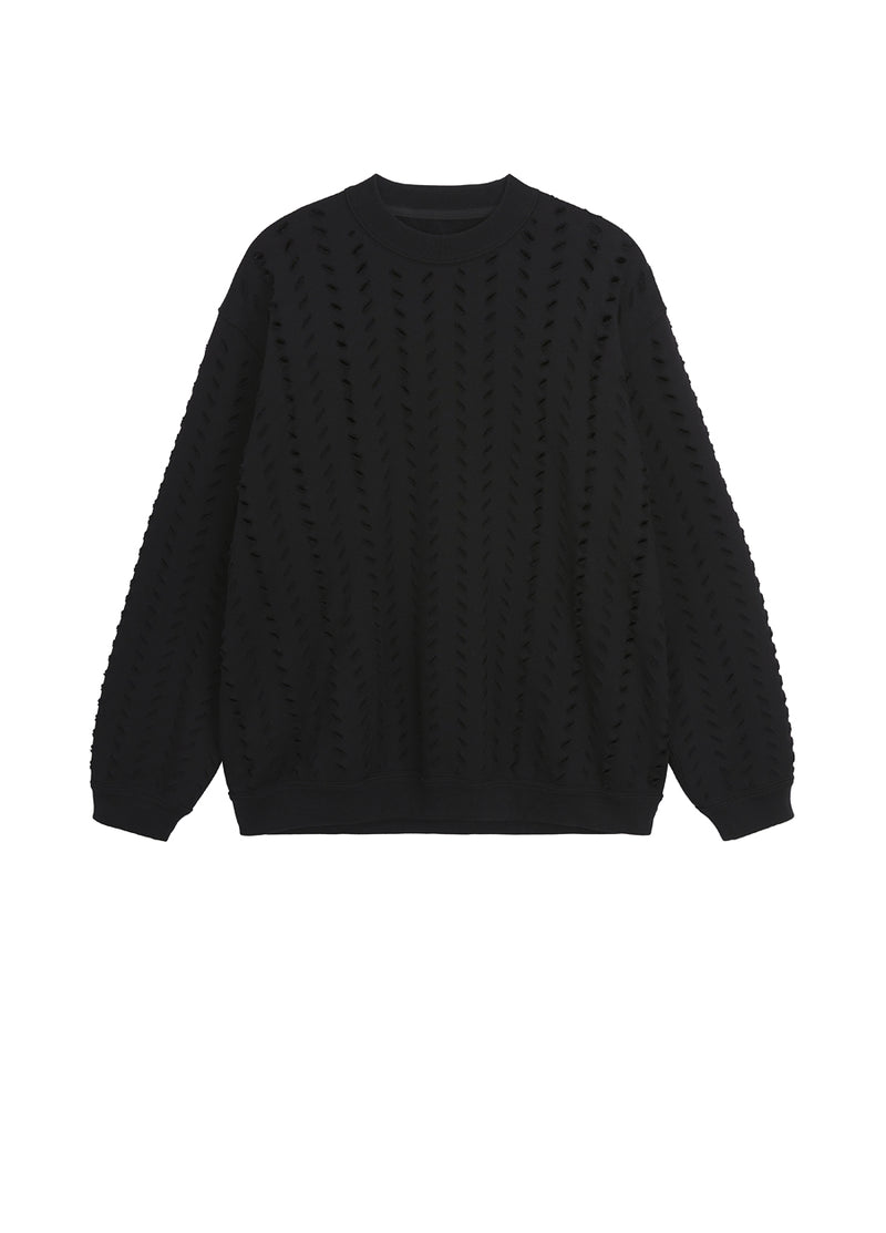 Sweatshirt / JNBY Cotton Cut Design Sweatshirt