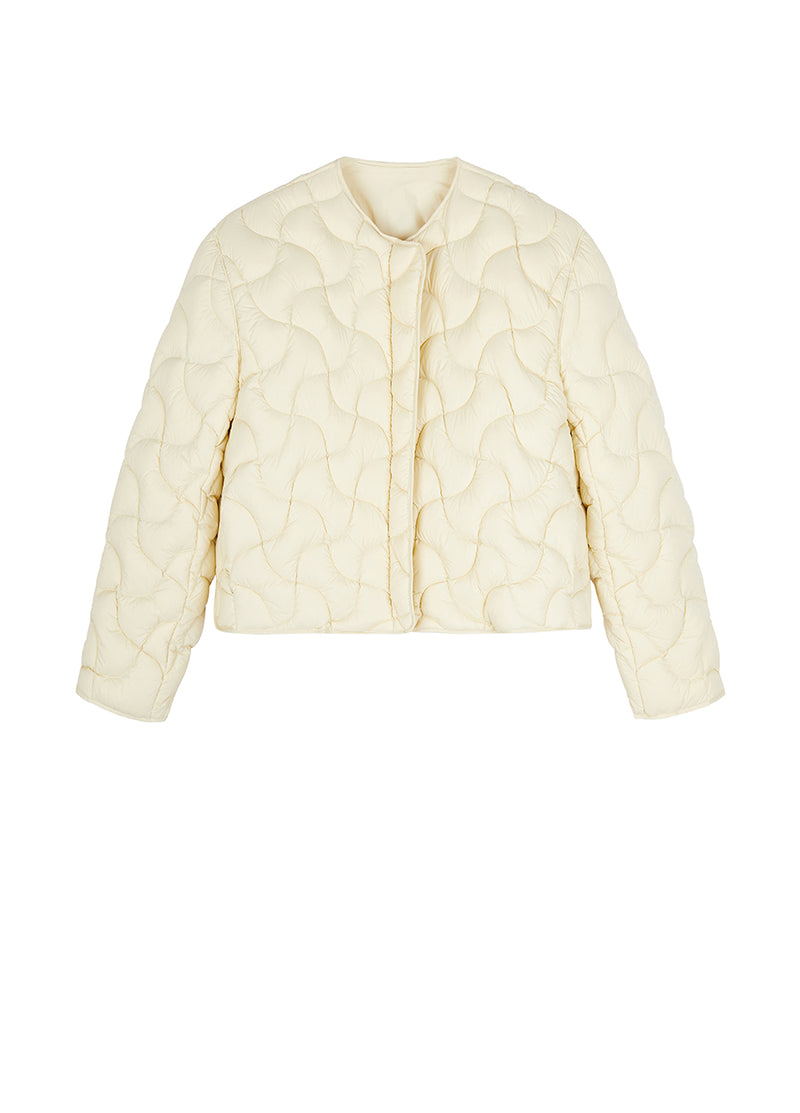 Coat / JNBY Relaxed Crewneck Down Coat