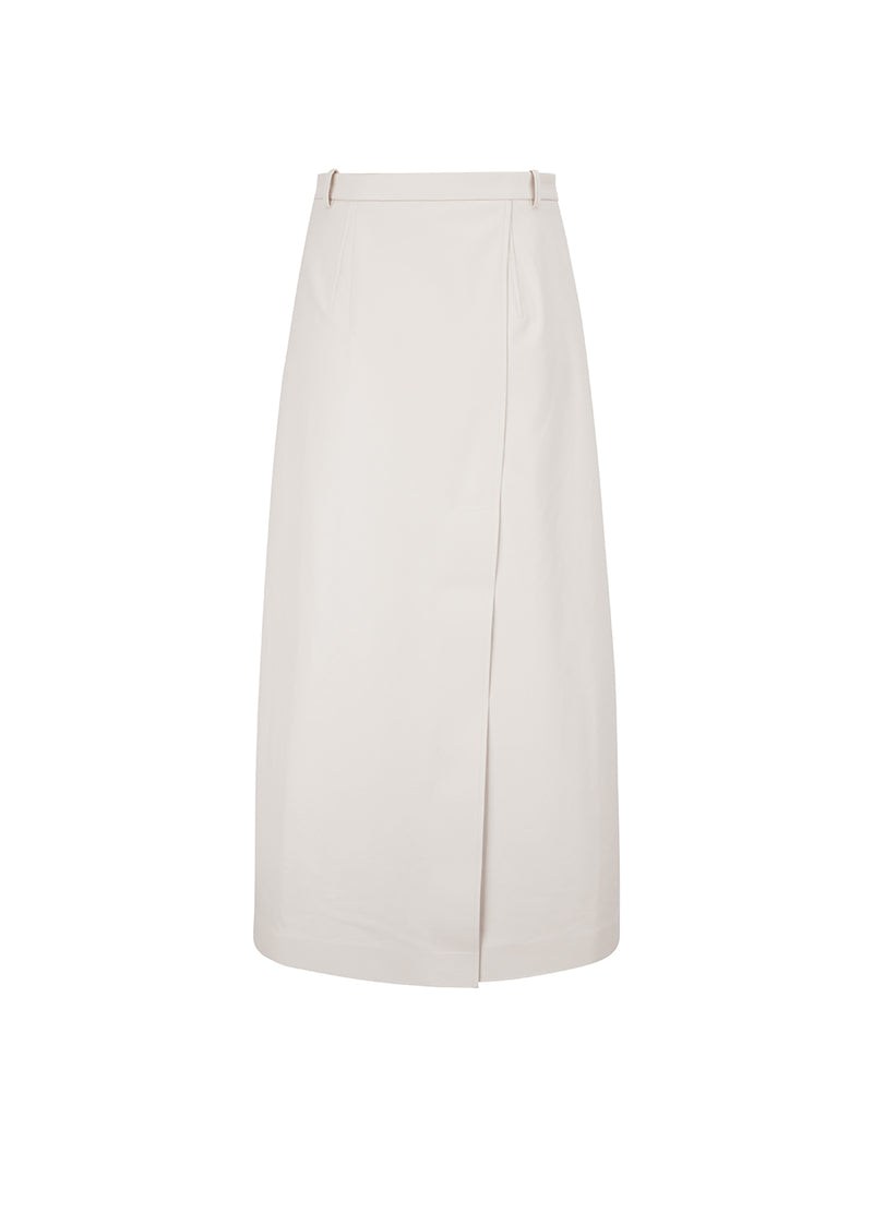Skirt / JNBY Faux Leather Maxi Skirt