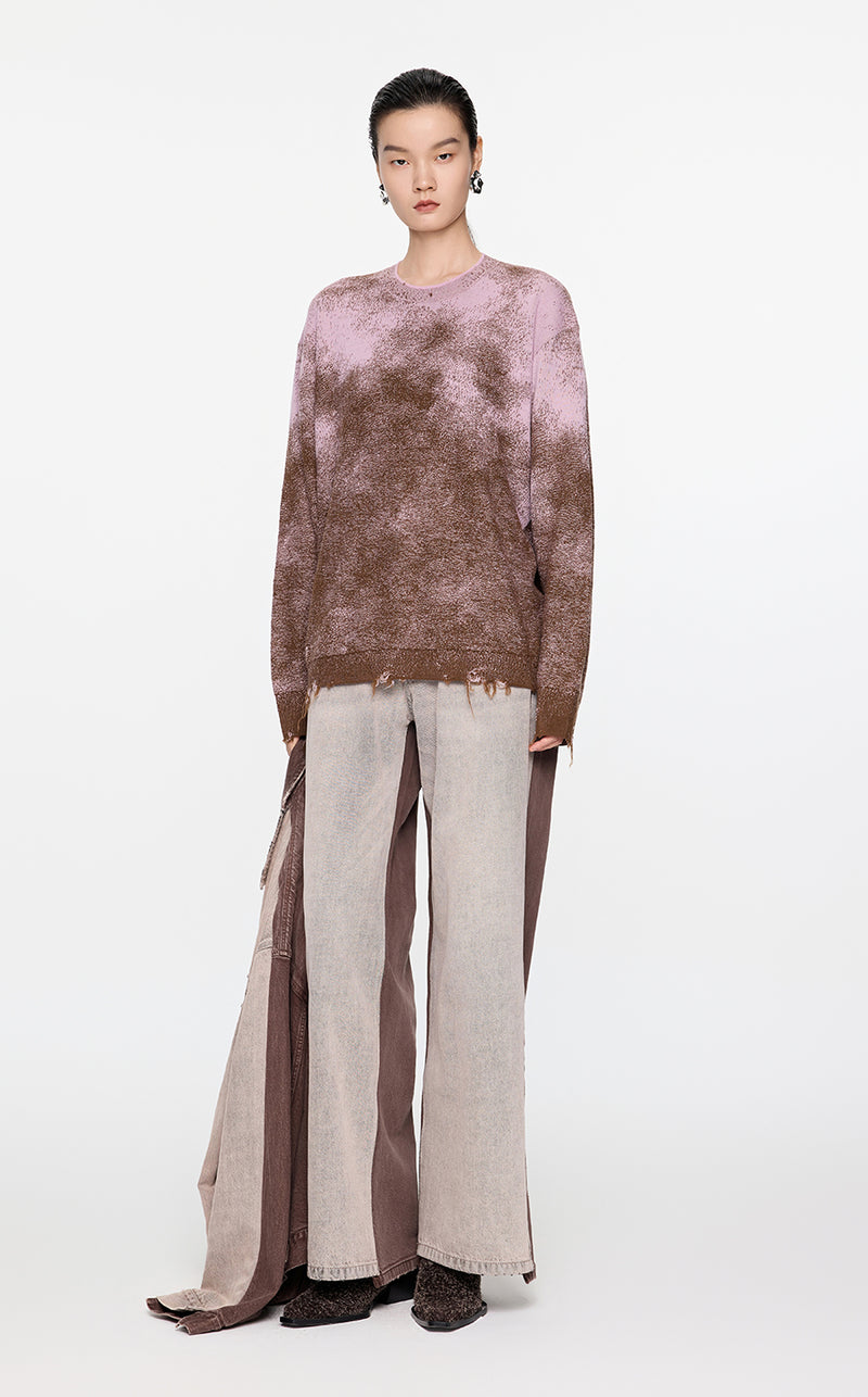 Sweater / JNBY Oversize Brushed-Effect Jumper