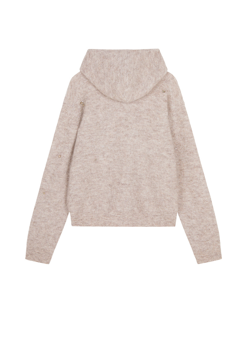 Sweater / JNBY Relaxed Hooded Sweater