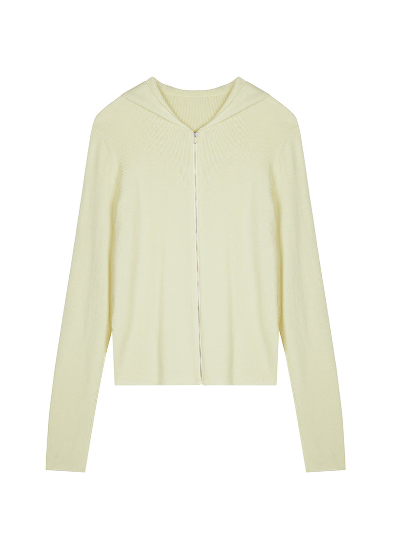 Cardigan / JNBY Wool Knit Hooded Cropped Cardigan£¨Spring 24£?