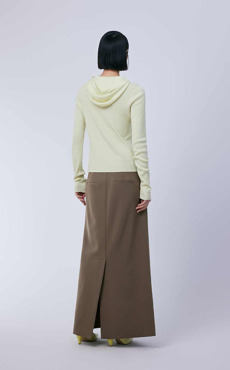 Cardigan / JNBY Wool Knit Hooded Cropped Cardigan£¨Spring 24£?