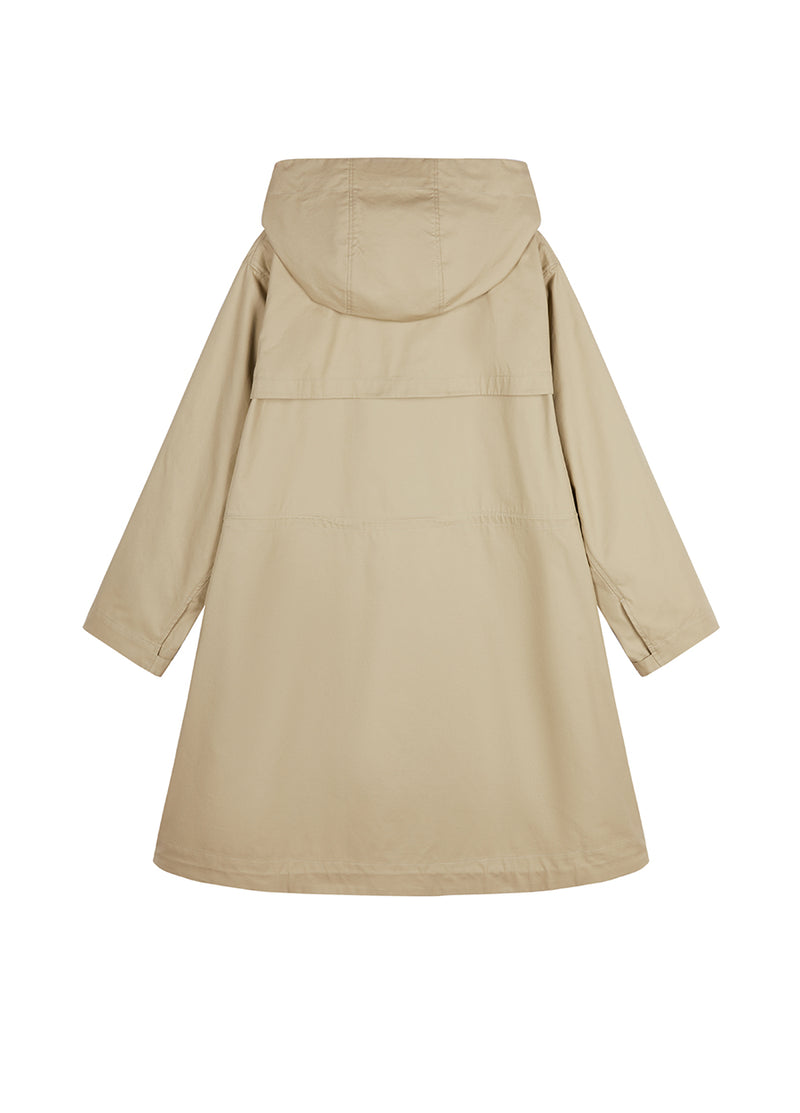 Coat / JNBY Cotton Drawstring Midi Coat£¨Spring 24£?
