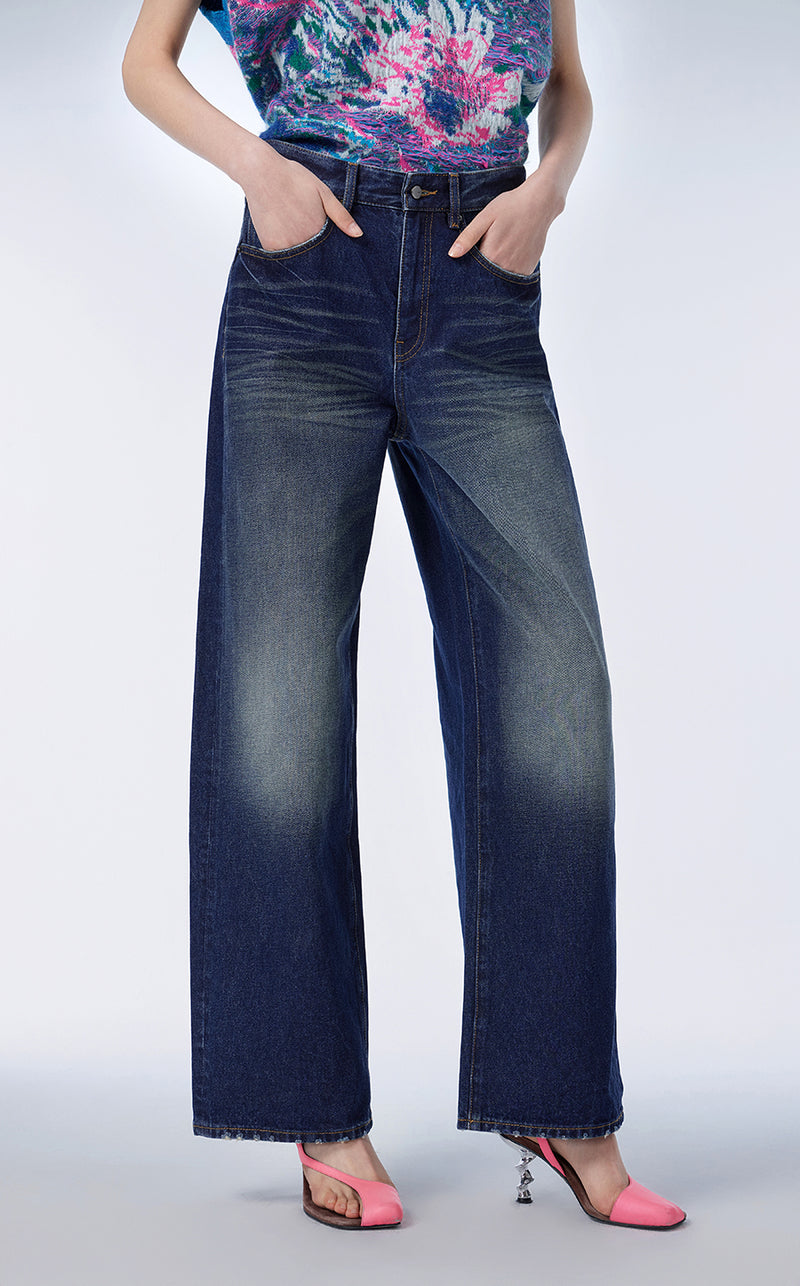 Pants / JNBY Cotton Leisure Wide Leg Pants£¨Spring 24£?