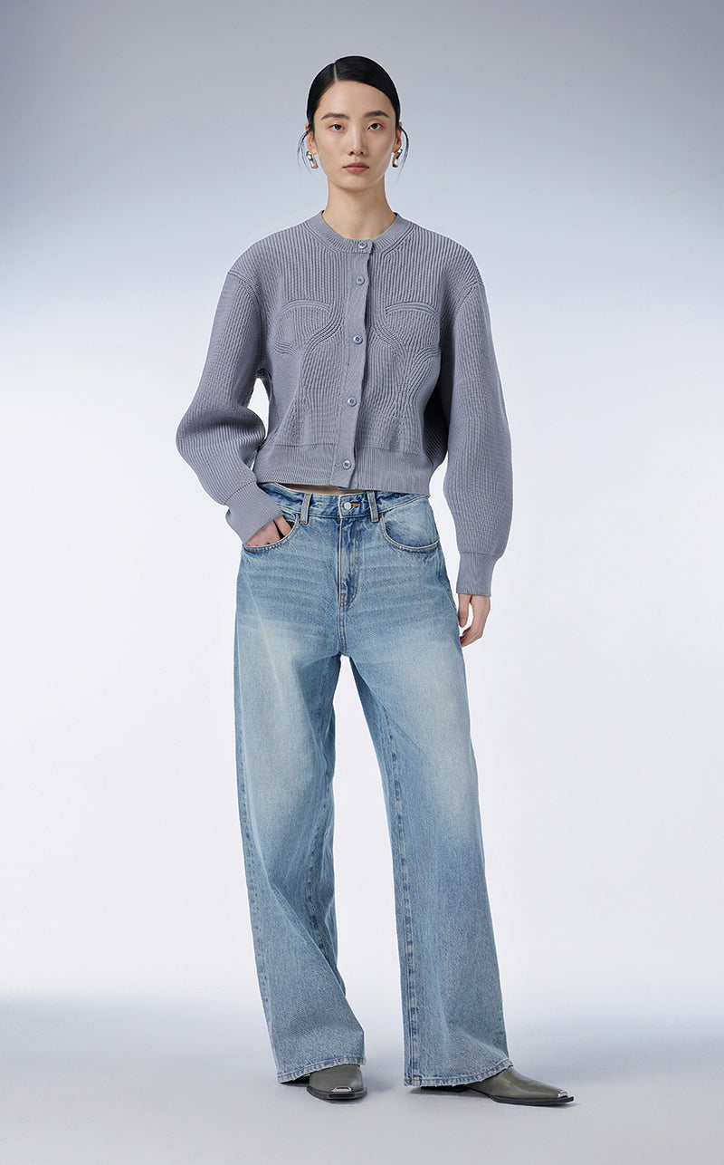Pants / JNBY Cotton Leisure Wide Leg Pants£¨Spring 24£?