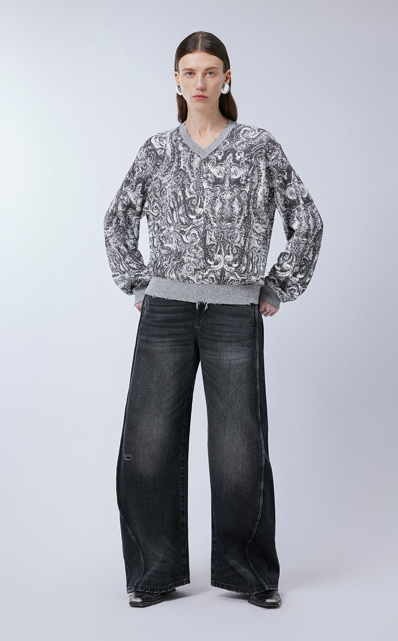 Pants / JNBY Cotton Wide Leg Track pants£¨Spring 24£?