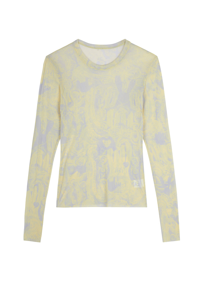 T-shirt / JNBY Slim-fit Miao-inspired Prints T-shirt