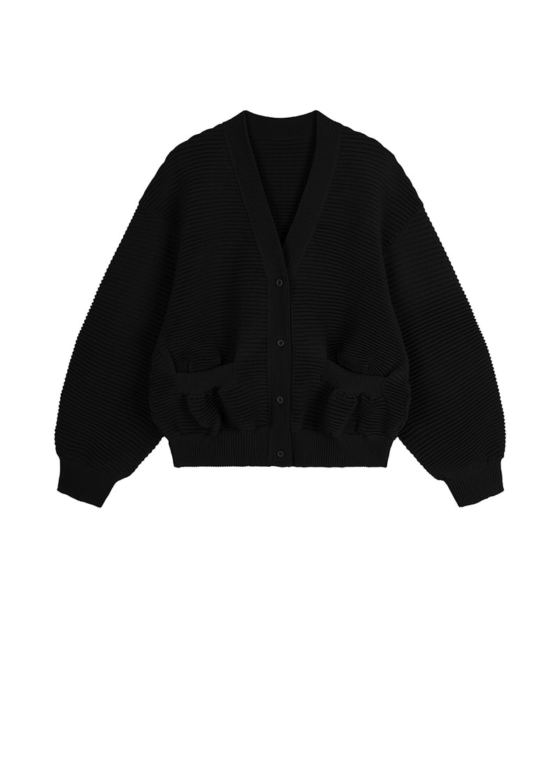 Sweater / JNBY Relaxed Jacquard Mid-length Cardigan