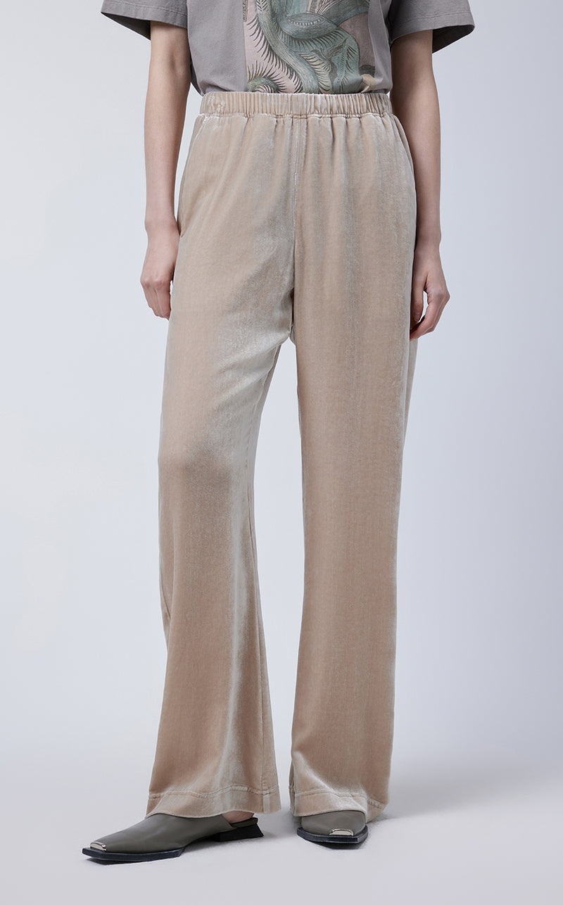 Pants / JNBY Viscose-silk Extra-long Pants AntiqueWhite3
