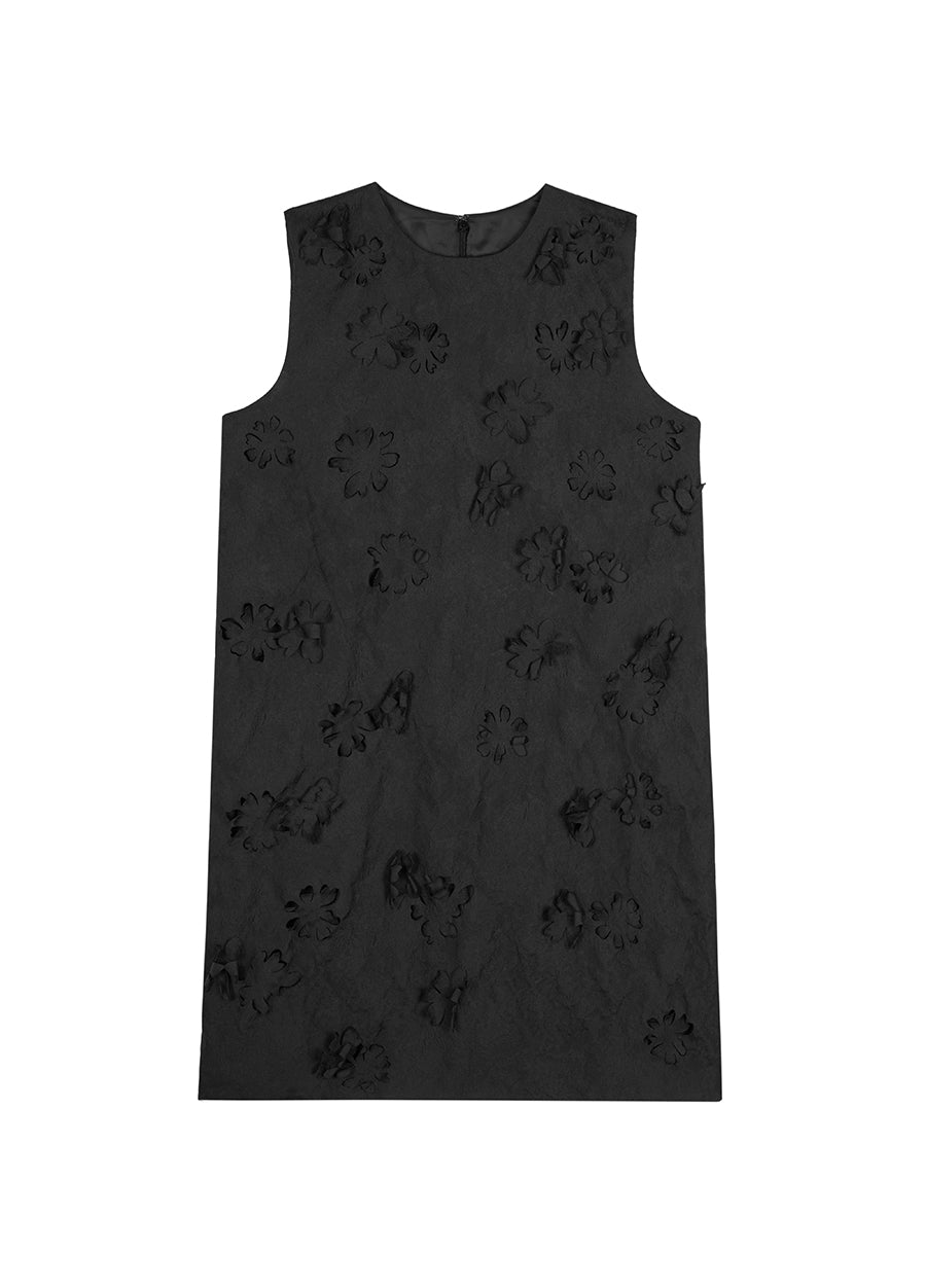 Dress / JNBY Little Daisy Cut-out Sleeveless Dress