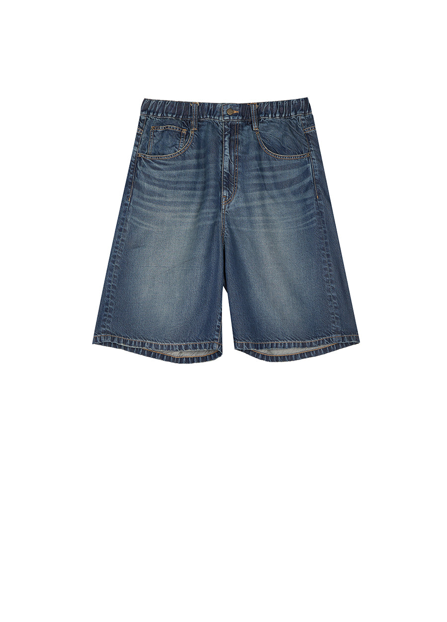 Jeans/JNBY Loose Fitting Knee-length Jeans RoyalBlue1