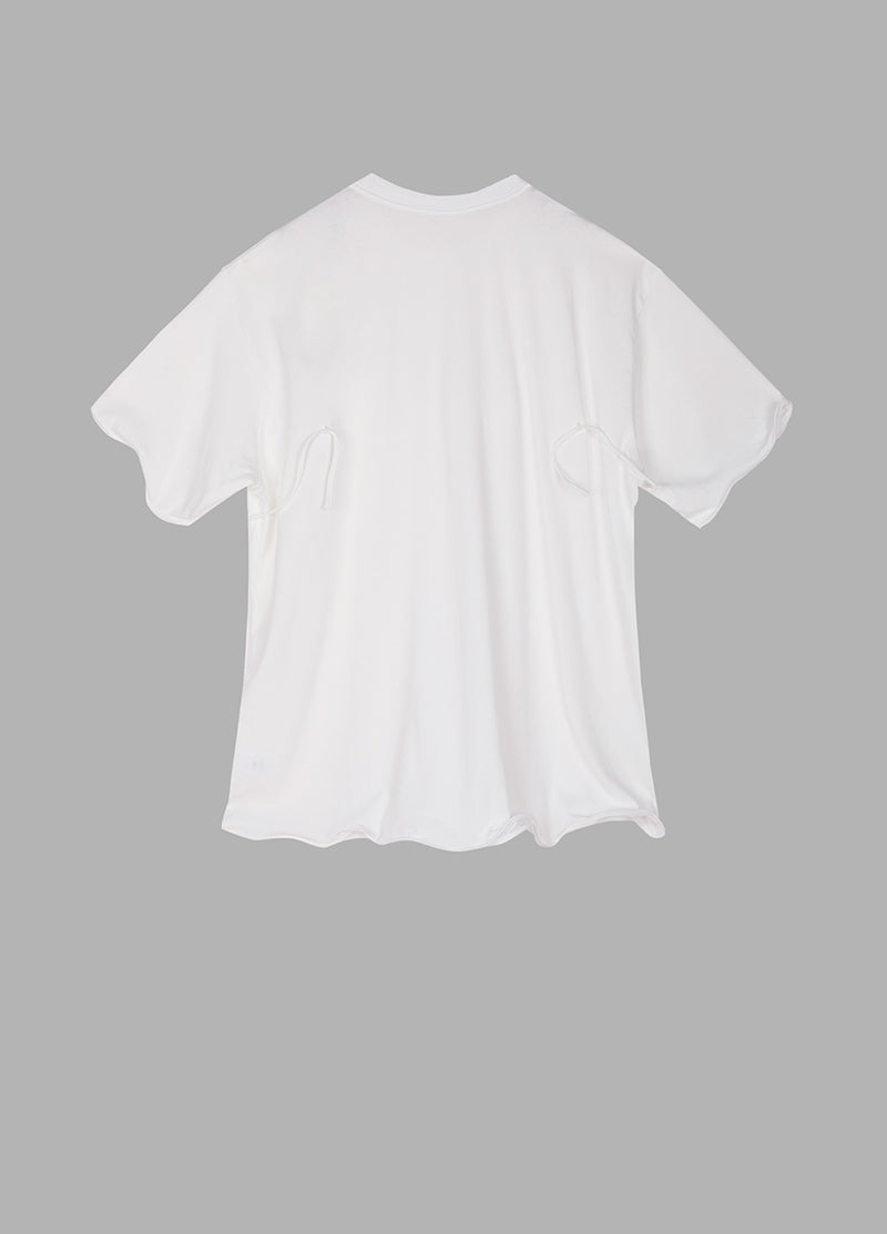 T-shirt /JNBY Drawstring Aluminum Wire Cotton T-shirt