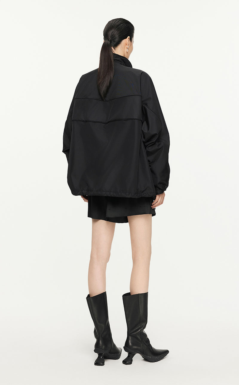 Jacket/JNBY Drawstring Aluminum Wire Oversize Jacket