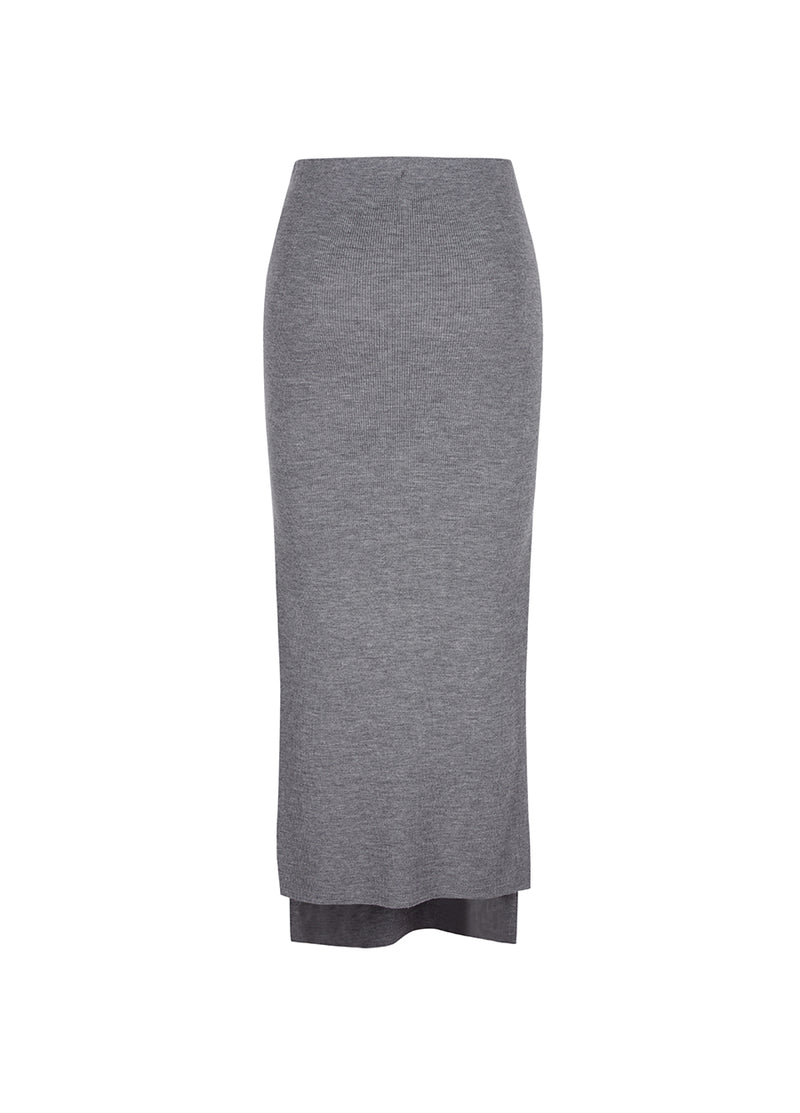Skirt/JNBY H-line Slim Fit Ankle-length Skirt