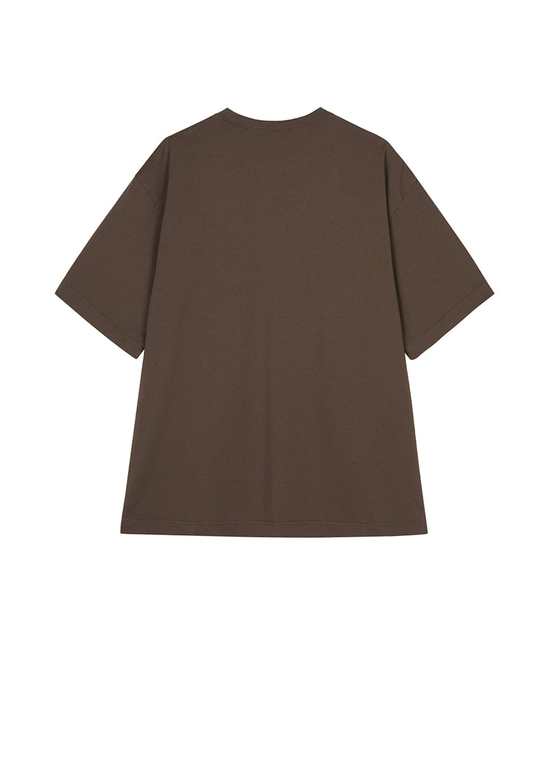 T-Shirt/JNBY Loose Fitting Micro Elastic Short-sleeved T-Shirt