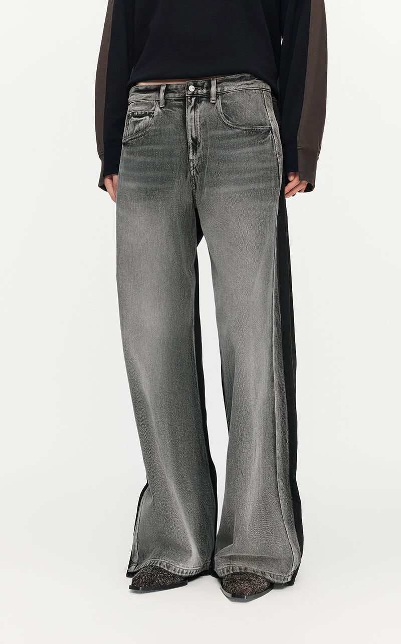 Jeans/JNBY Flared Loose Fitting Jeans