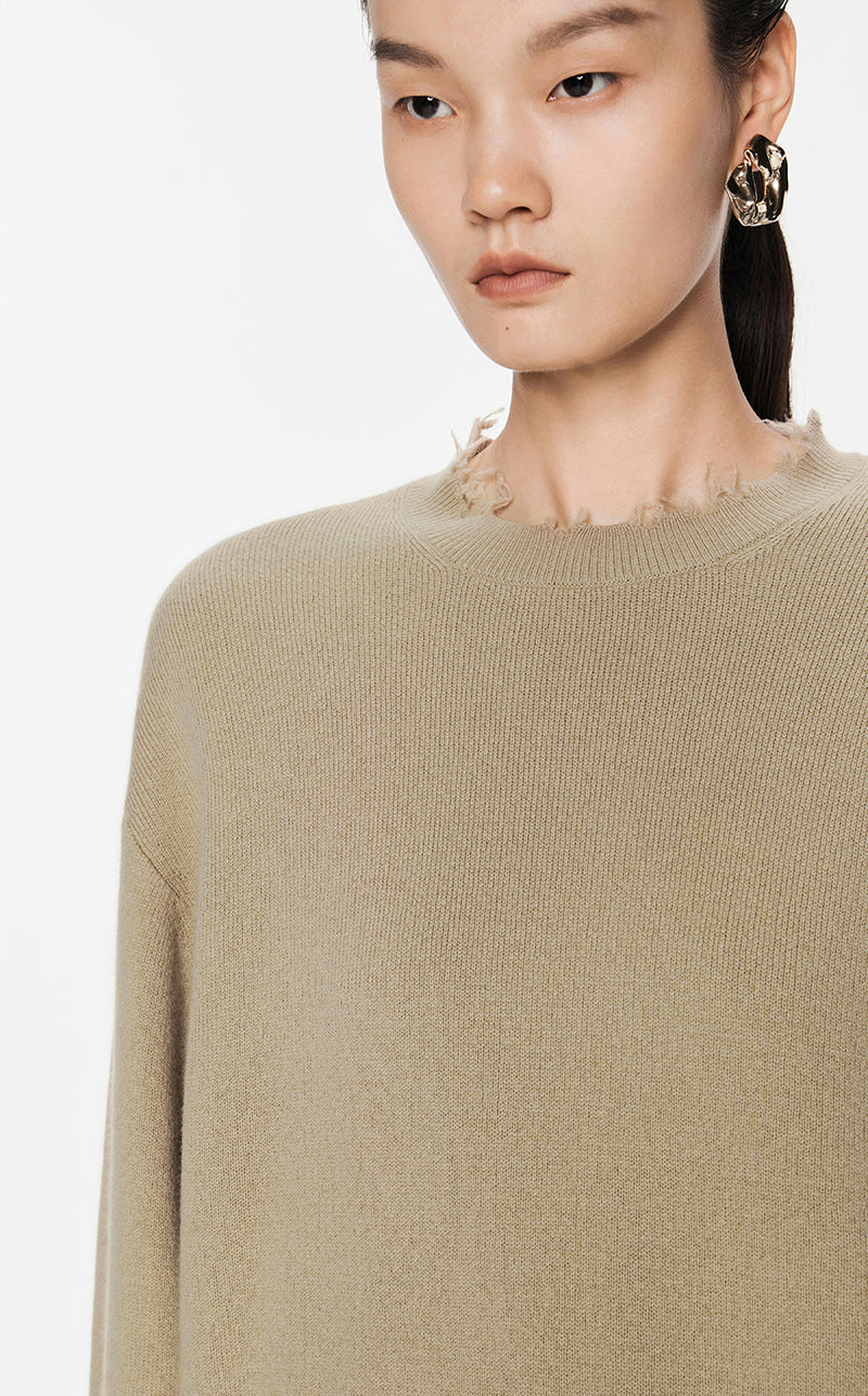 Sweater / JNBY Wool-cashmere Pullover Sweater