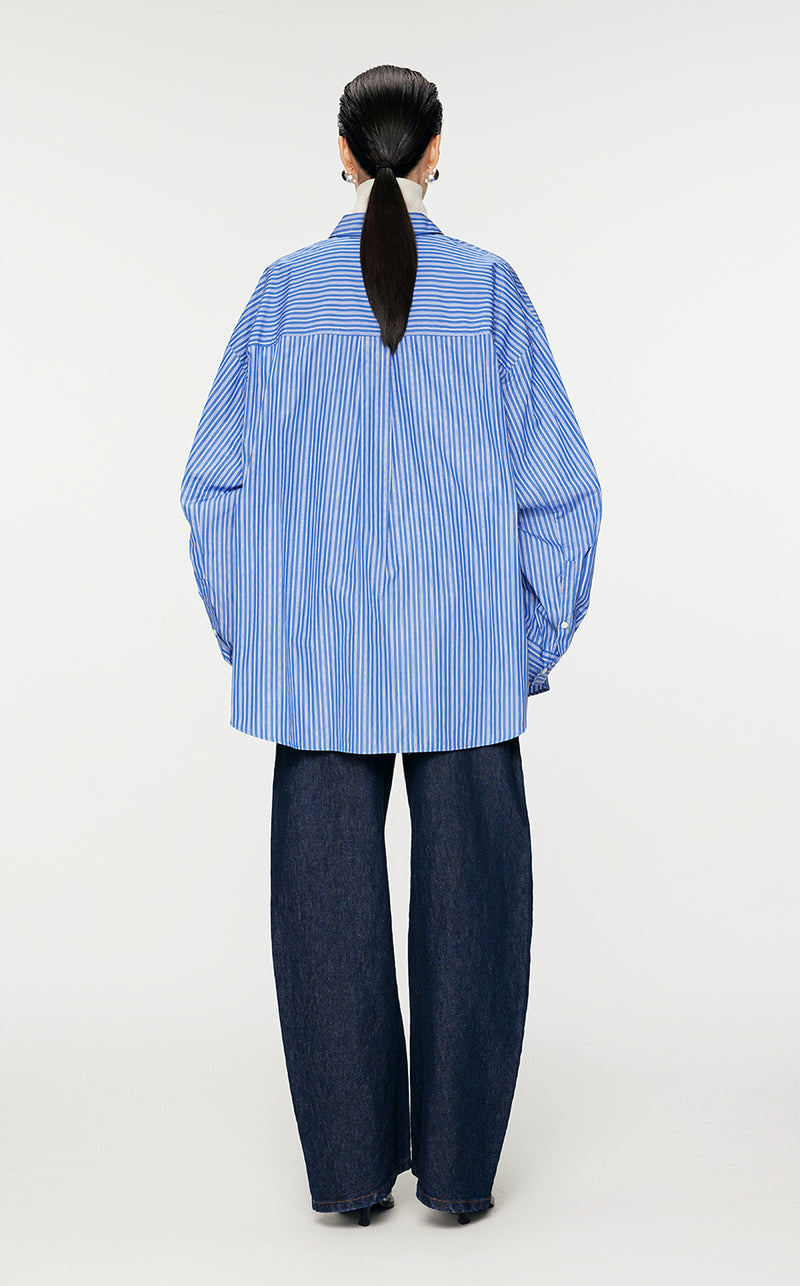 Shirt / JNBY Striped Long-Sleeved Shirt