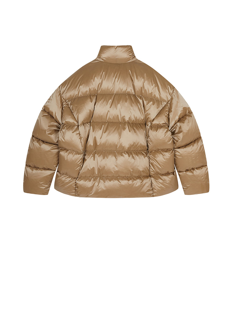 Downcoat / JNBY Oversize Stand-Collar Nylon Down Coat