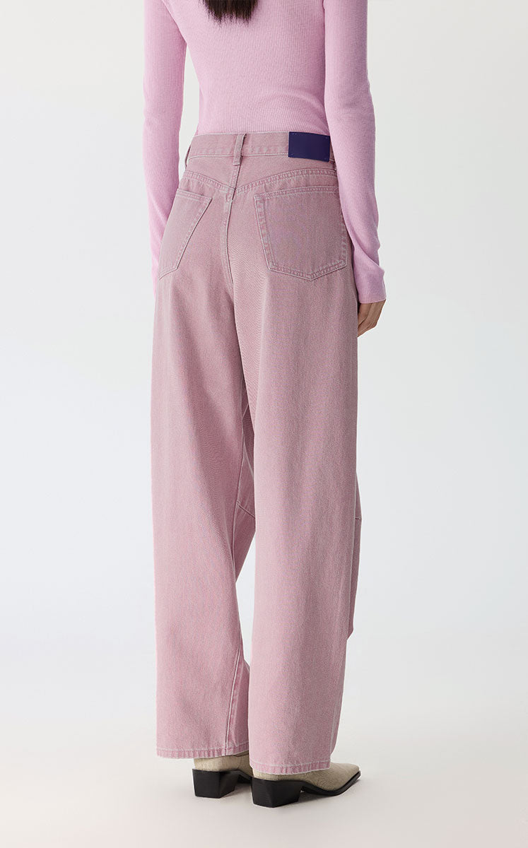 Pants / JNBY Straight-Leg Cuffed Denim Jeans