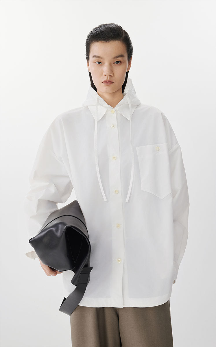 Shirt / JNBY Oversized Recycled Nylon Shirt