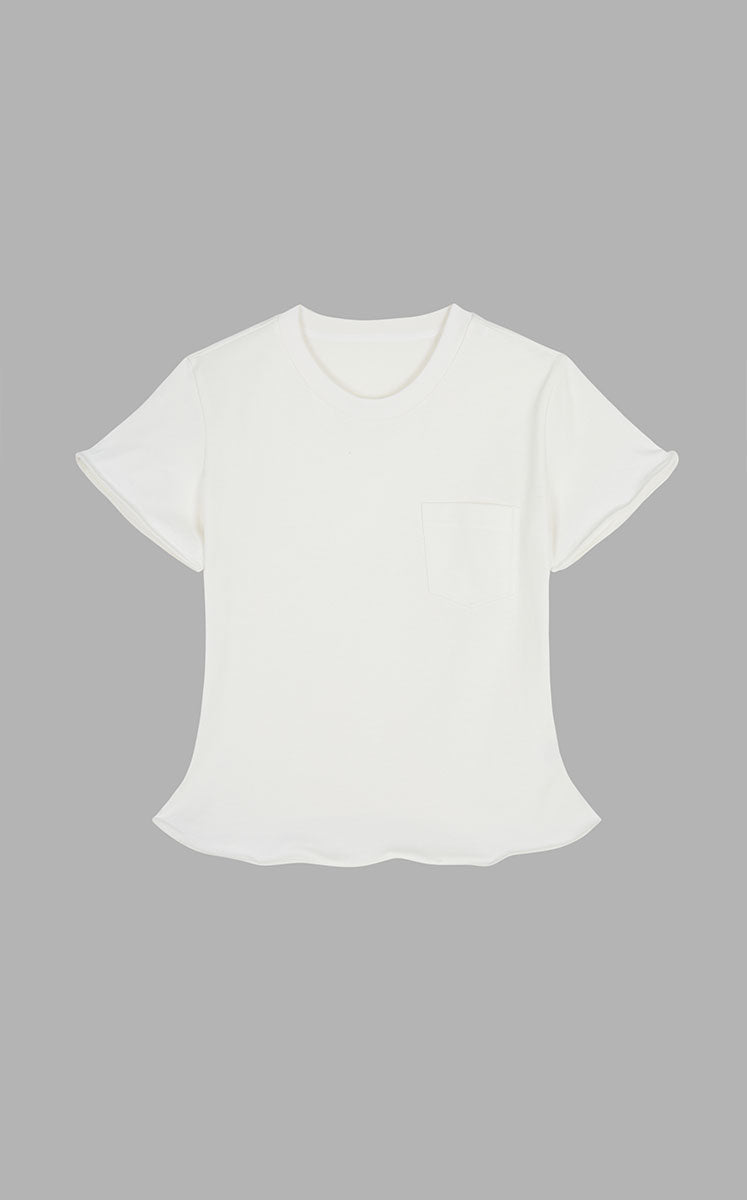 T-shirt / JNBY Twisted Detail Cotton Tee