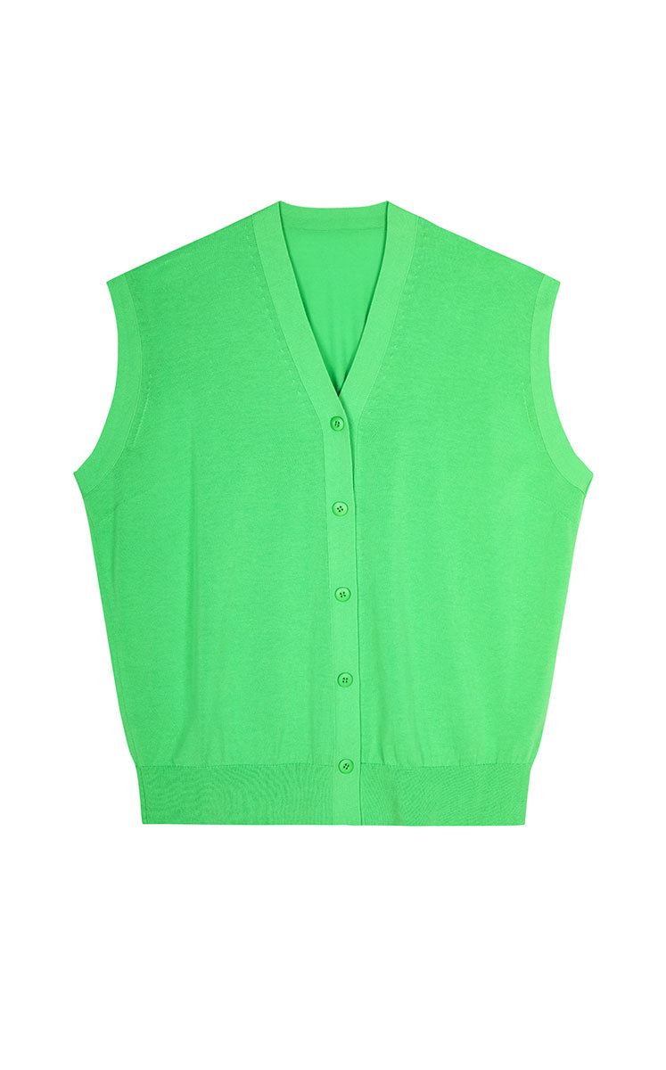 Vest / JNBY Structured Cotton Vest