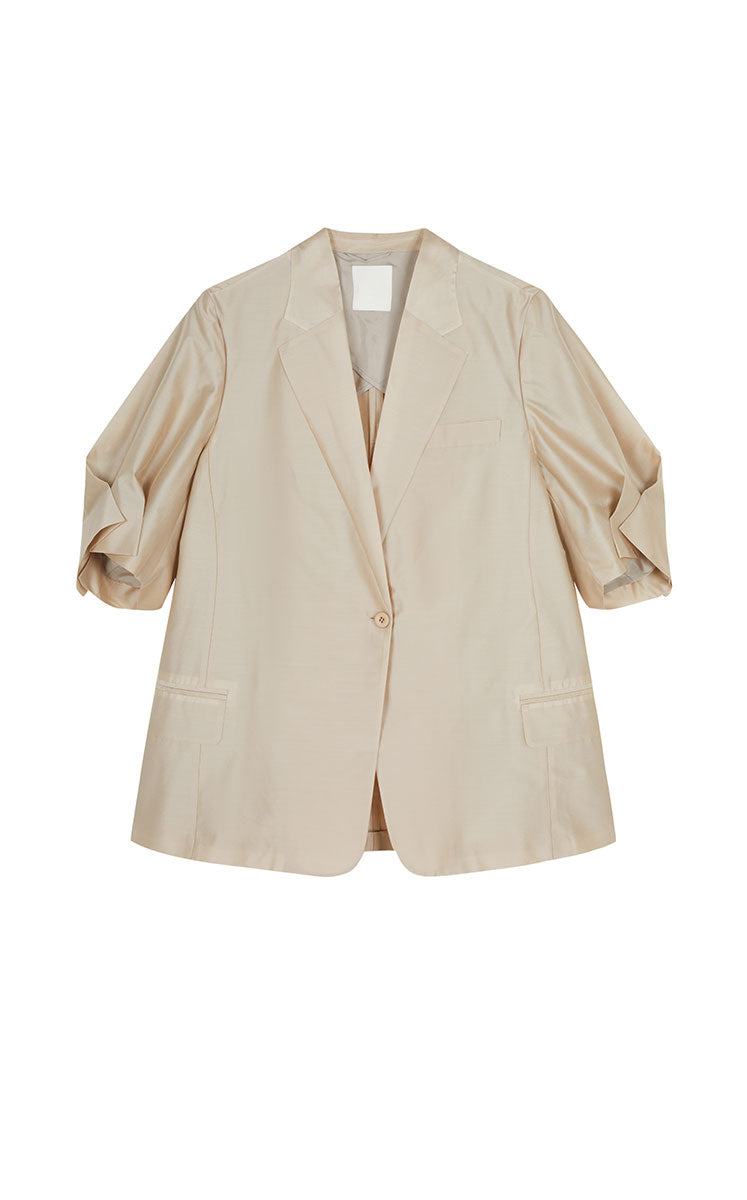 Blazer / JNBY Oversized Silk Wool Blazer