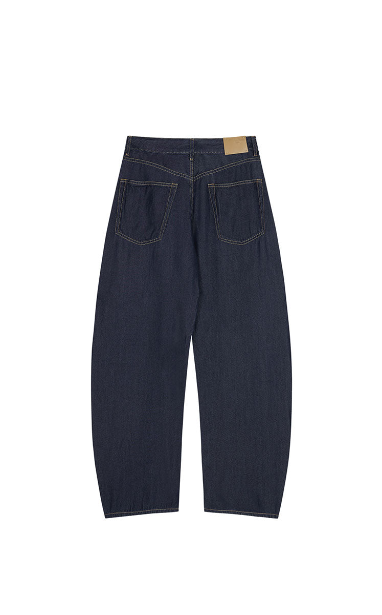 Pants / JNBY Eco-Friendly Banana-Cut Denim Trousers