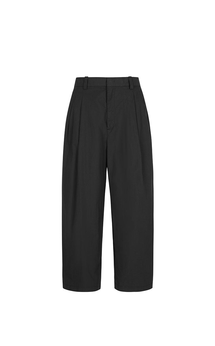 Pants / JNBY Organic Jacquard Tapered Cropped Pants