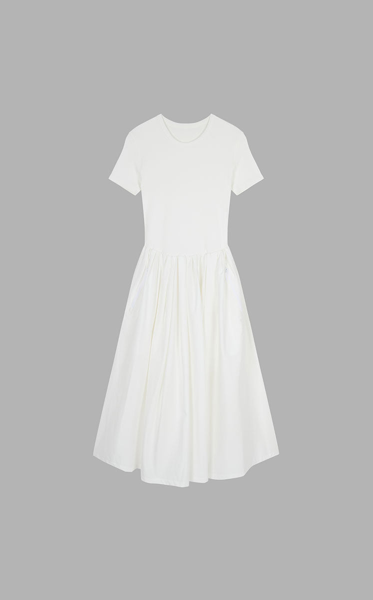 Dress / JNBY X-Line Short Sleeve Dress