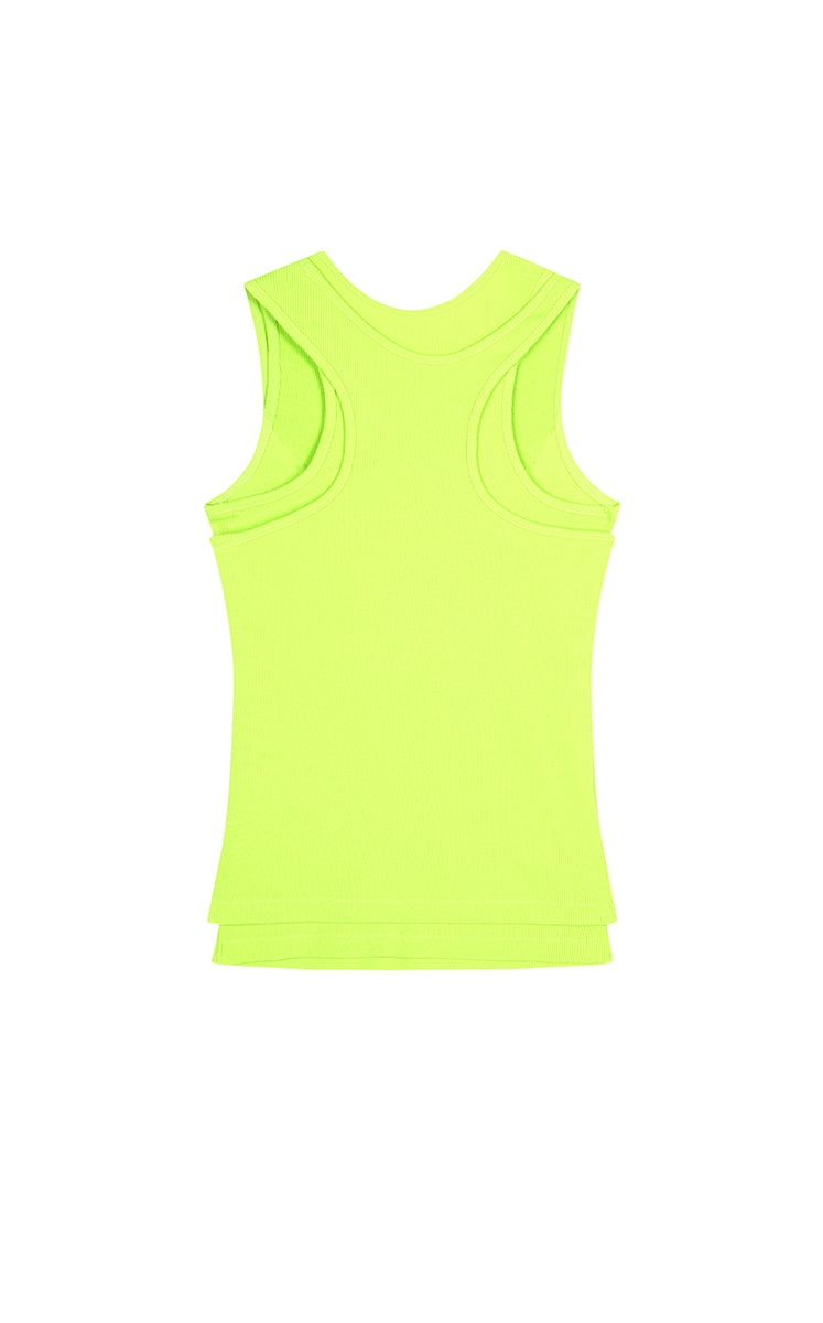 Vest / JNBY Slim Fit Cotton Ribbed Tank