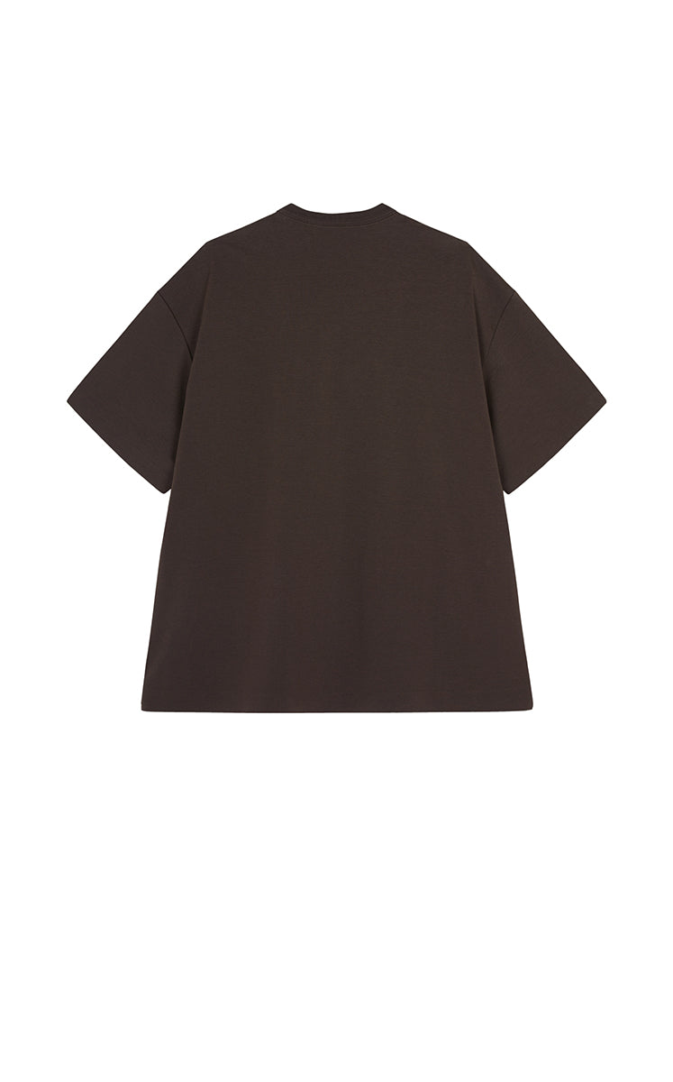 T-shirt / JNBY Oversized Tee with Chinese Button Closure