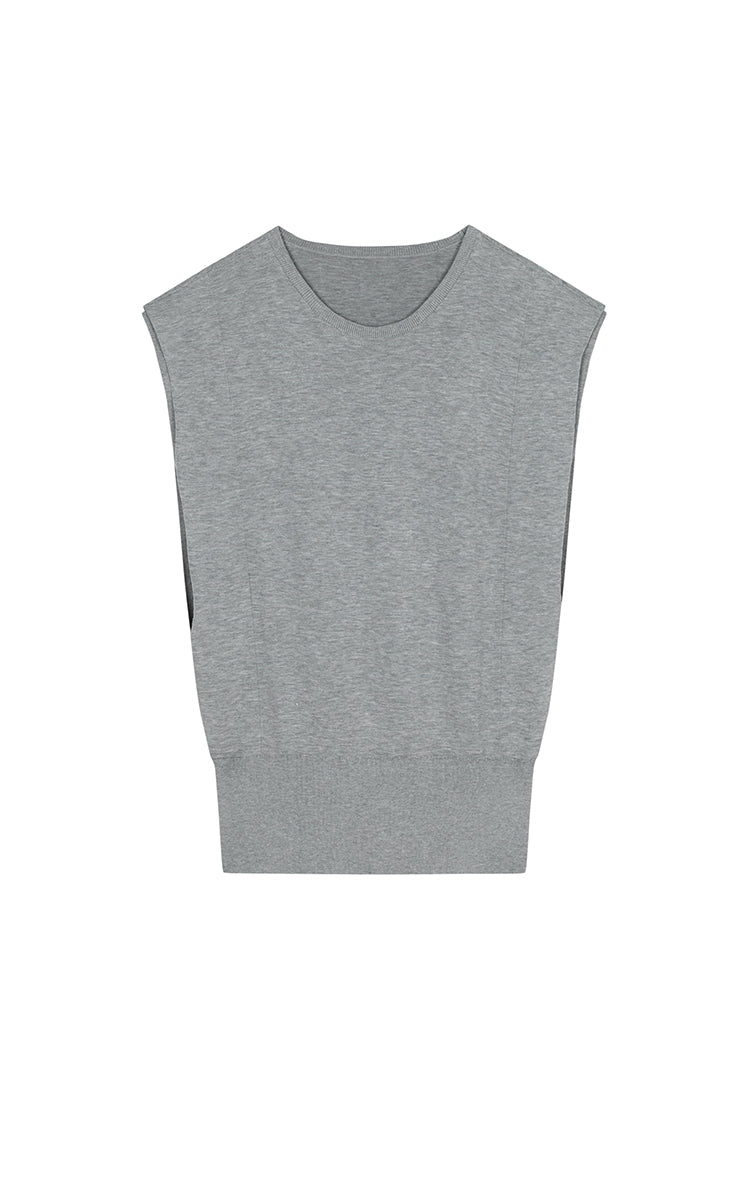 Sweater / JNBY Fitted Cotton Knit Vest