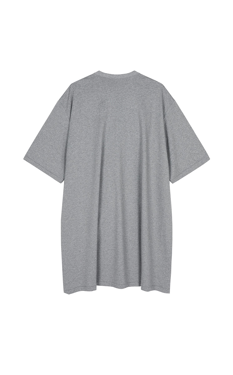 Dress / JNBY Asymmetric Cotton Short Sleeve Dress