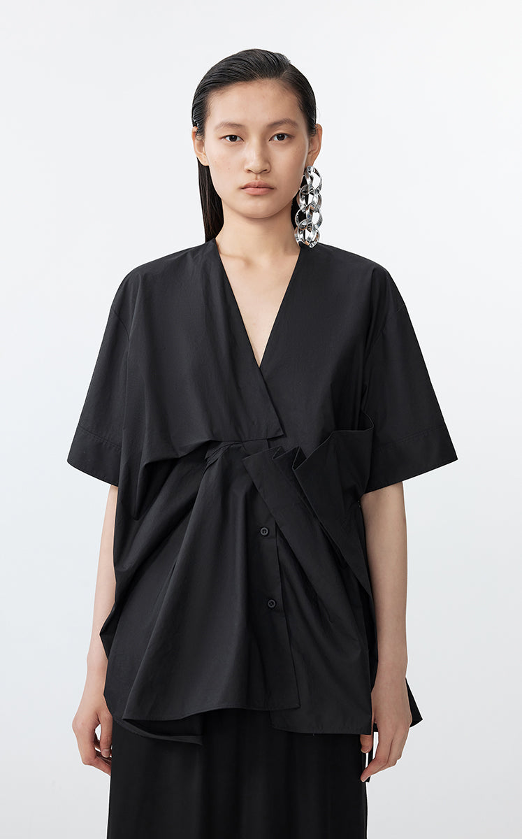 Shirt / JNBY Oversized Cotton Poplin Blouse