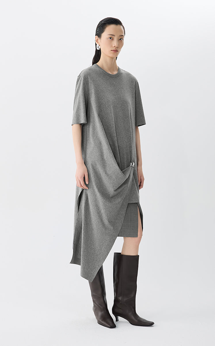 Dress / JNBY A-Line Cotton T-Shirt Dress
