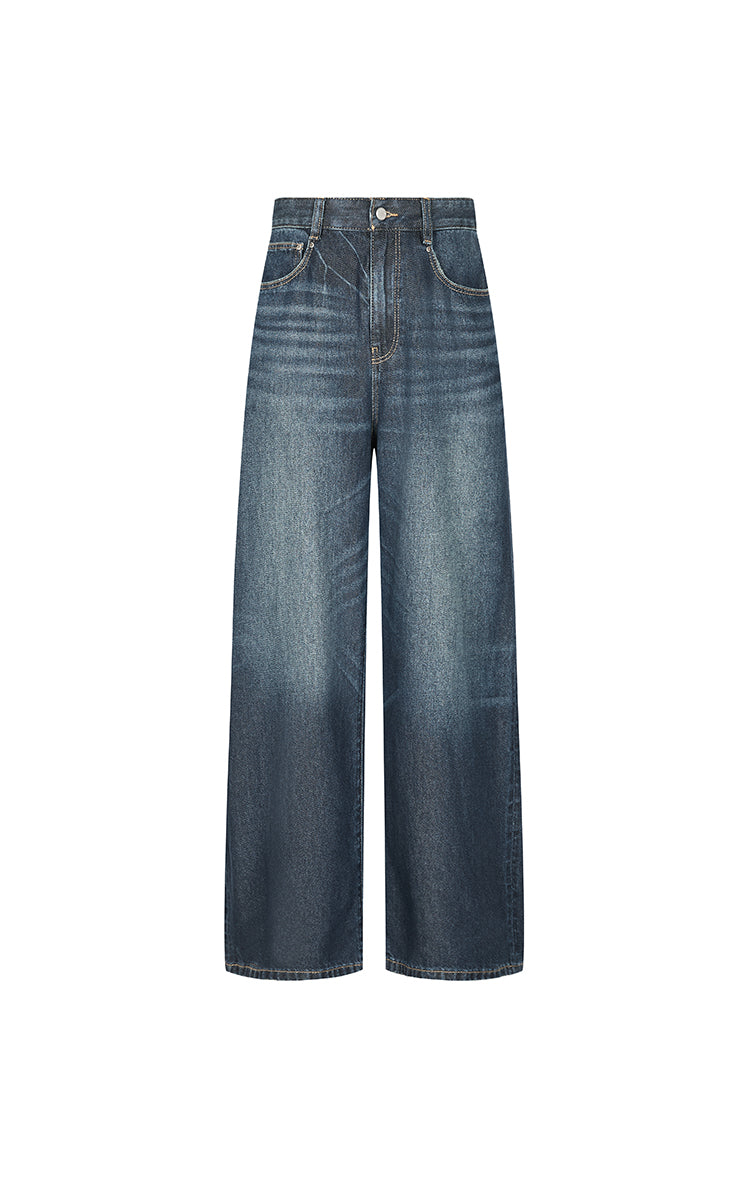 Pants / JNBY Eco Tencel Wide-Leg Jeans blue