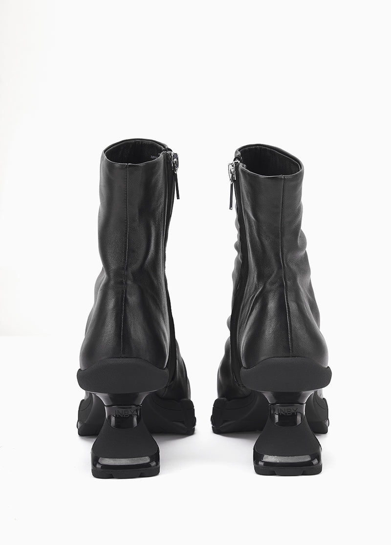 Shoes / JNBY Wool Leather Ankle Boots
