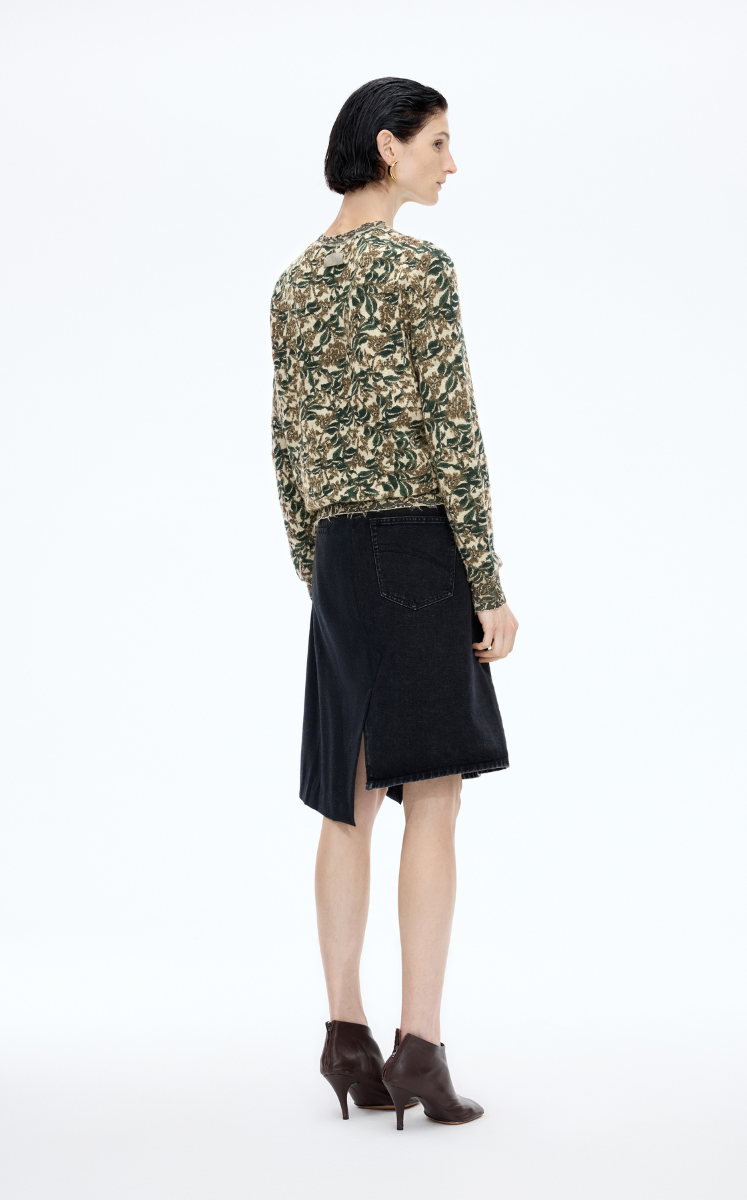 Sweater / JNBY Patterned Long-Sleeve Sweater