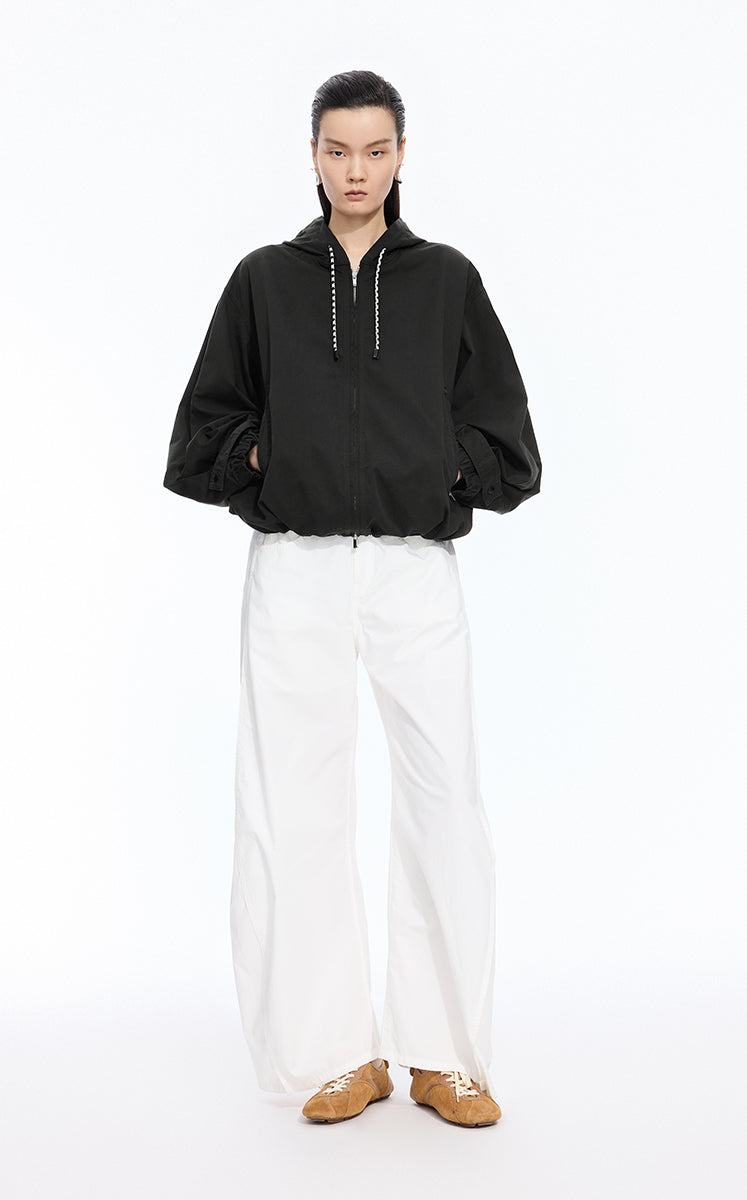 Jacket / JNBY Oversized Cotton Utility Jacket black