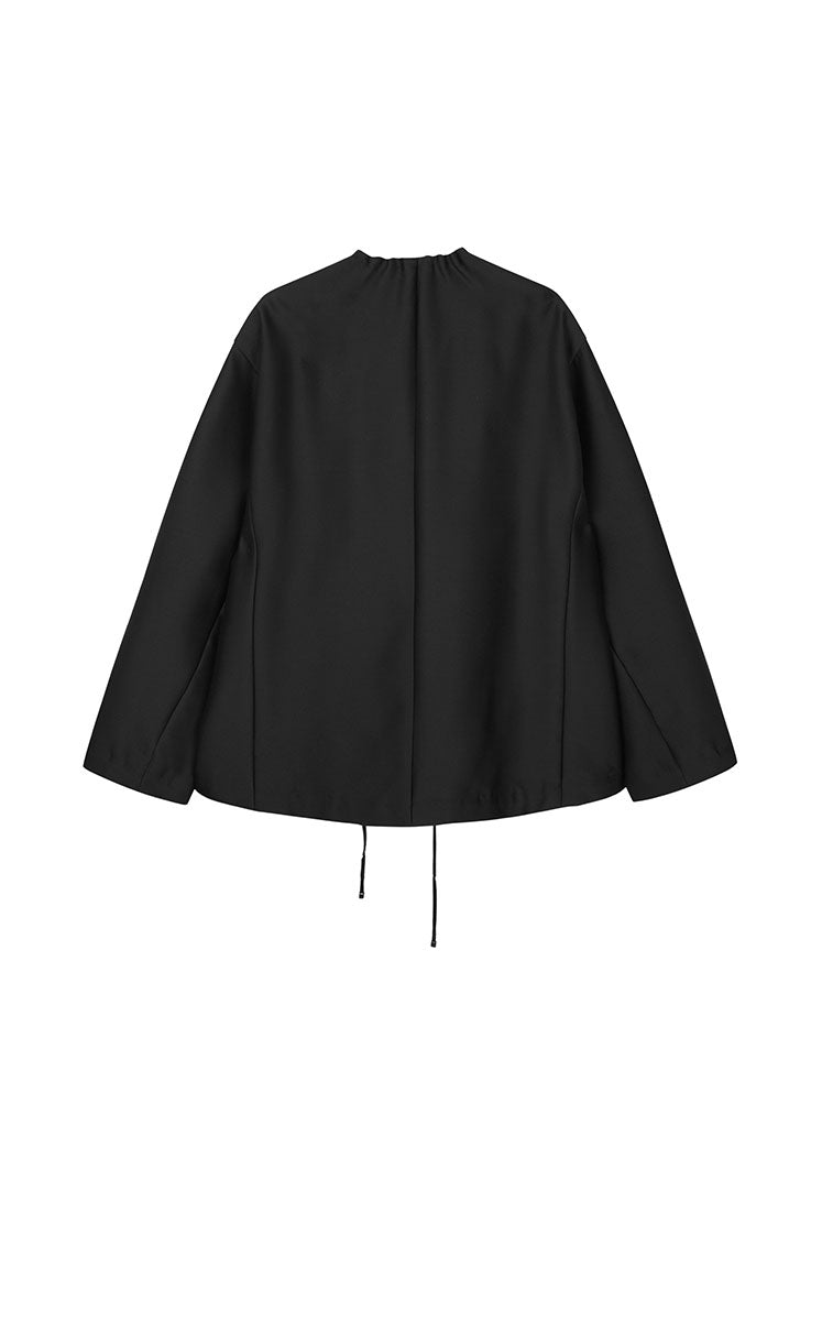 Blazer / JNBY Oversize Drawstring Collarless Blazer